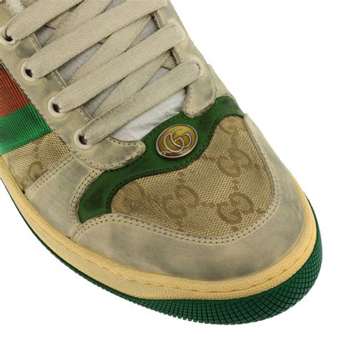 gucci men's green shoes|Gucci shoes green stones.